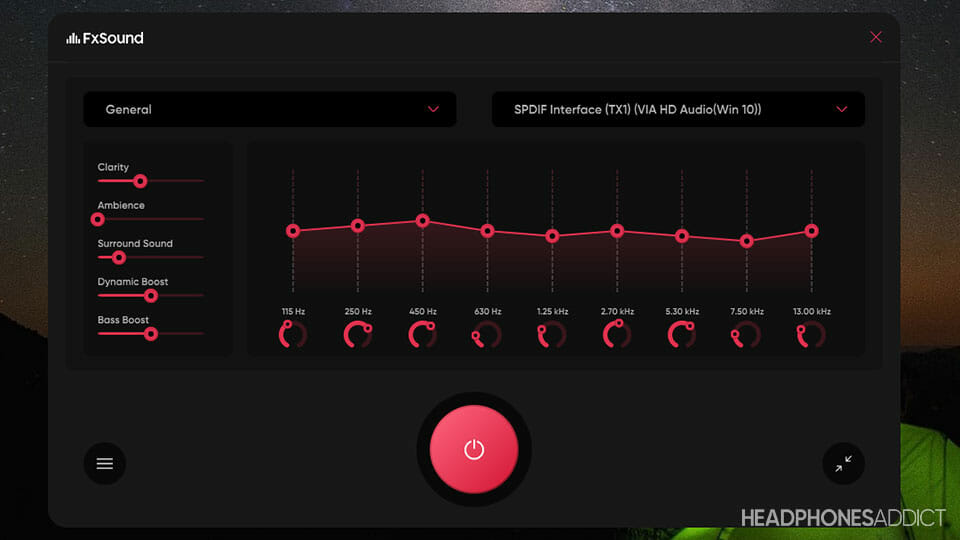 FxSound app