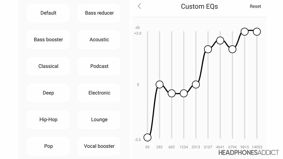 1MORE Aero custom EQ