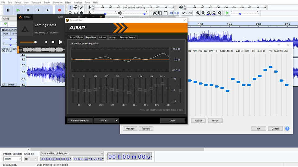 AIMP and EQ