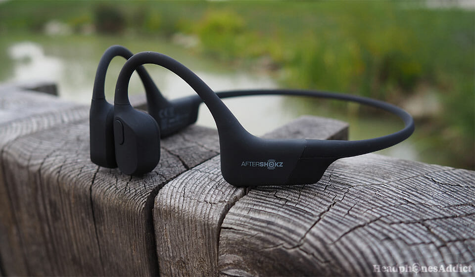 AfterShokz Aeropex bone conduction headphones