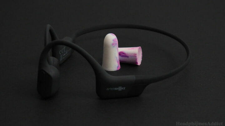 AfterShokz Aeropex earplugs