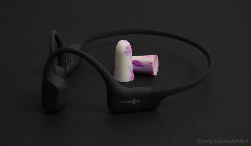 AfterShokz Aeropex earplugs