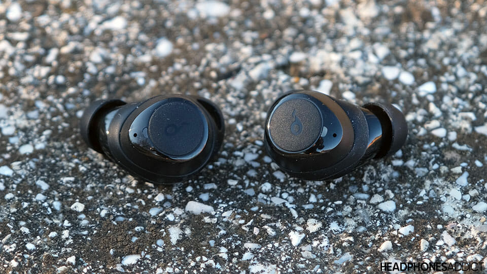 Anker Soundcore Life A1 on pavement