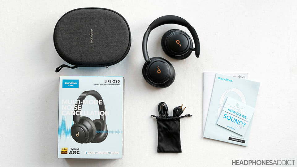 Anker Soundcore Life Q30 accessories