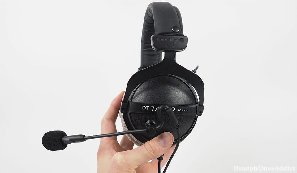 Antlion Audio ModMic USB on a headset