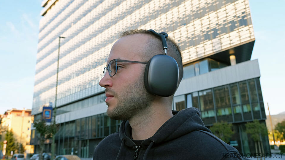 Apple AirPods Max on the streets