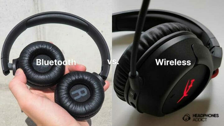 Bluetooth vs wireless headphones