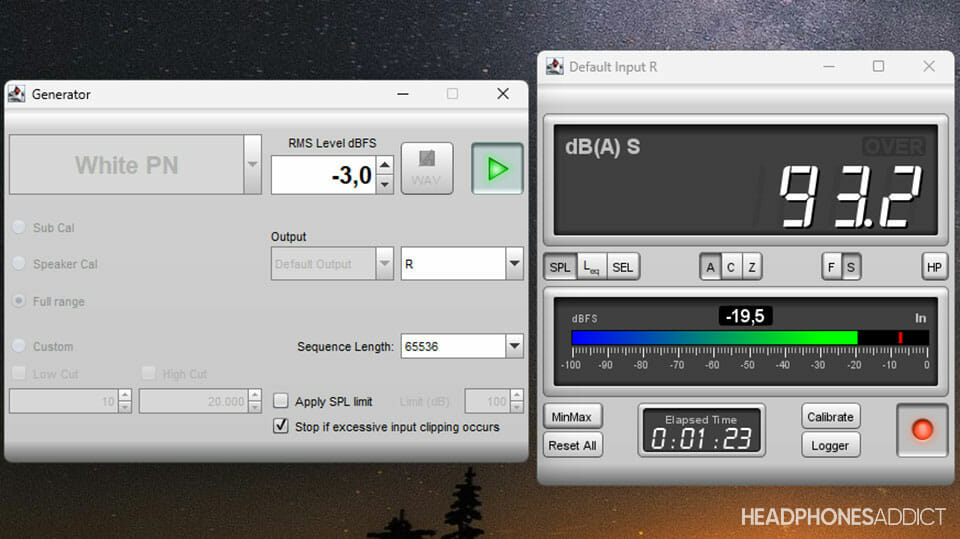 BuddyPhones POP Fun wired db measurement