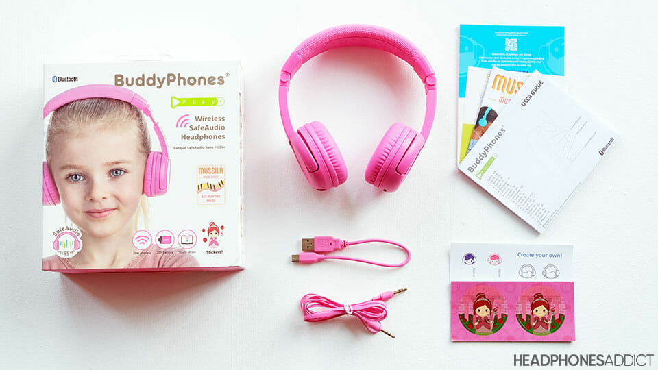 BuddyPhones Play+ accessories