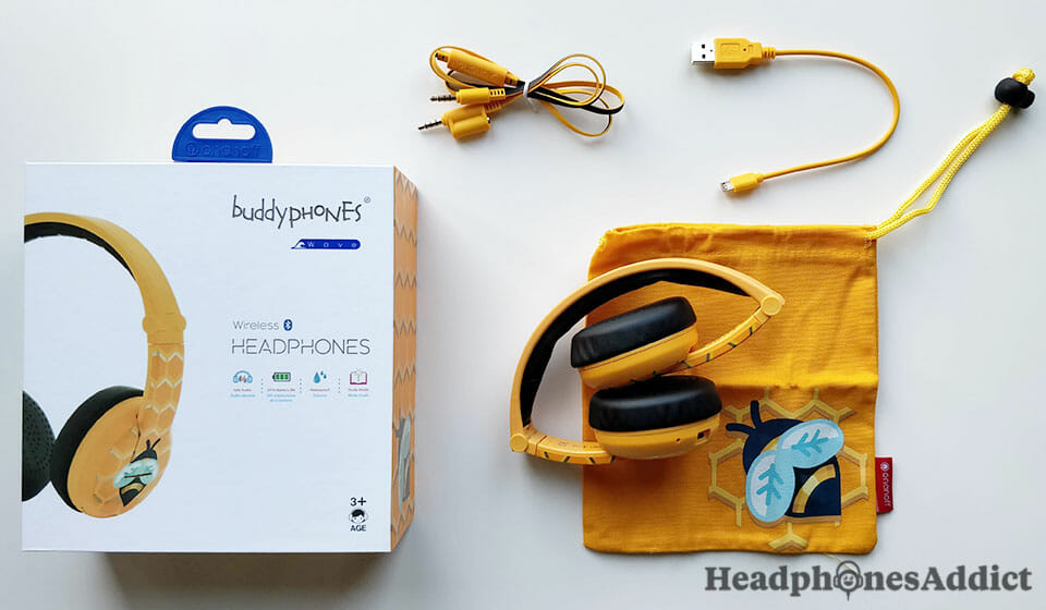 BuddyPhones Wave unboxed