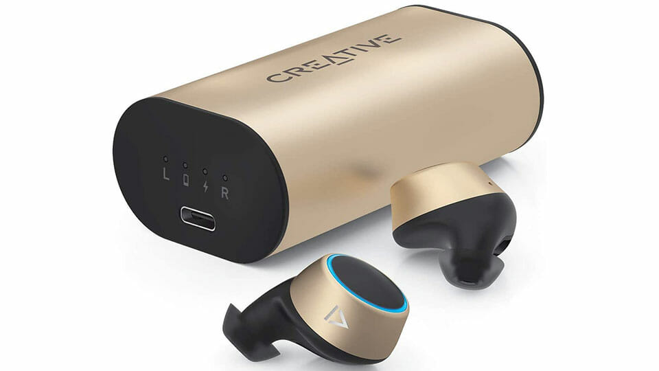 Creative Outlier Gold true wireless earbuds