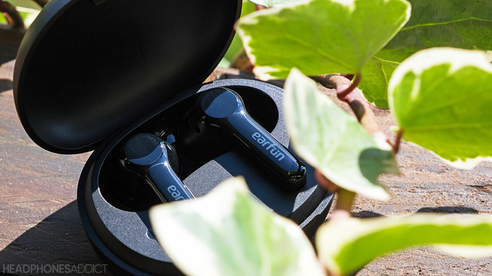 EarFun Air Pro 2 earbuds in the case