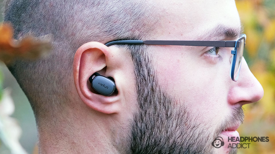 EarFun Free Pro 3 on head