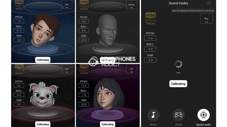 Edifier NeoBuds Pro 2 spatial audio avatars