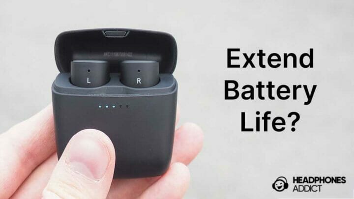 Extend battery life of wireless earbuds