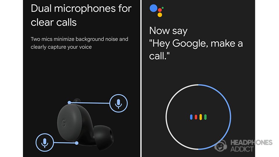 Google Pixel Buds A-Series call & assistant