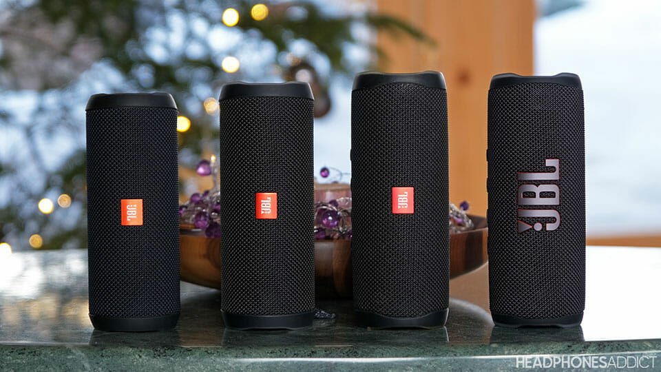 JBL Flip four generations