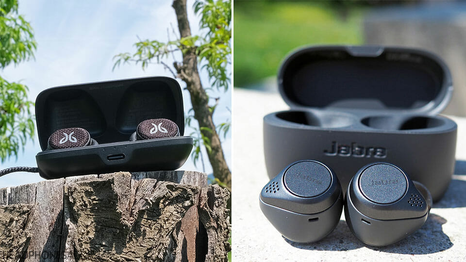 Jaybird Vista 2 vs Jabra Elite Active 75t in cases