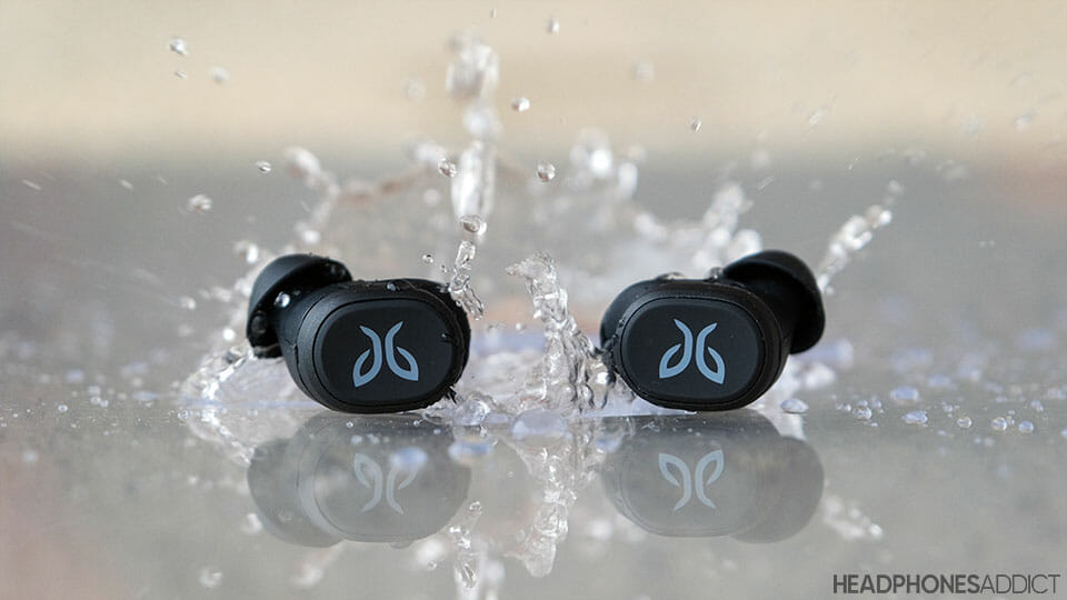 Jaybird Vista are fully IPX7 water-resistant.