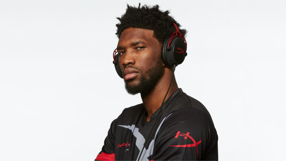 Joel Embiid HyperX Cloud Alpha