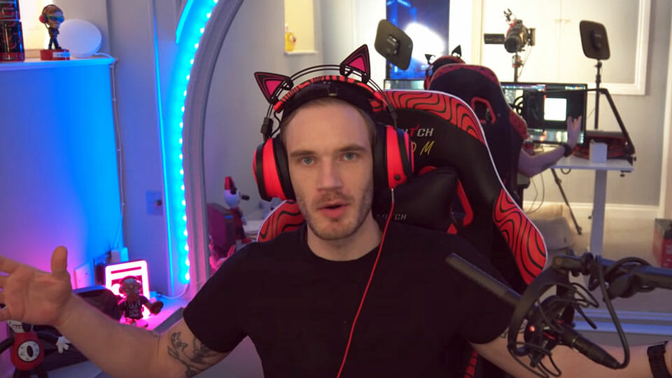 PewDiePie cat ears