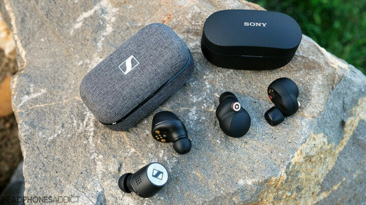 Best noise cancelling earbuds (Sennheiser & Sony)