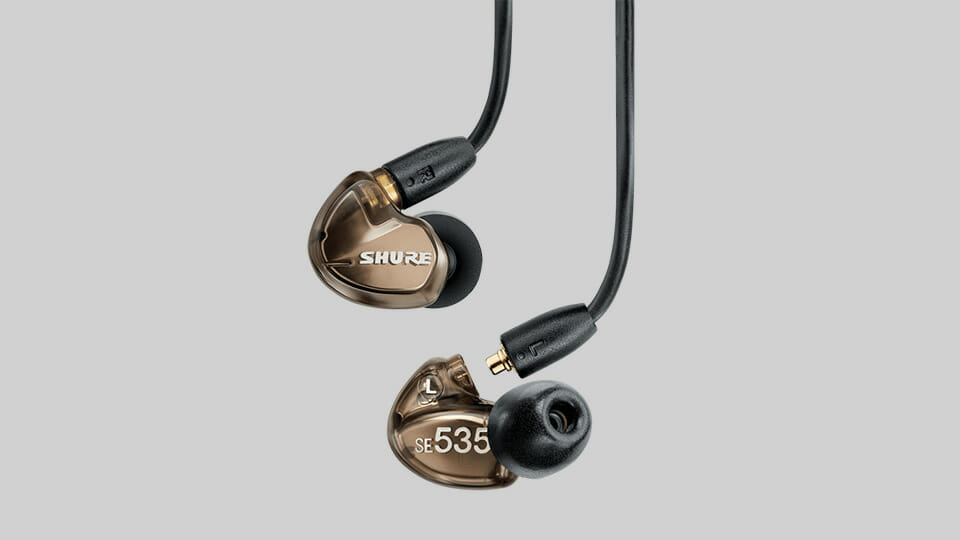 Shure SE535 wired IEMs