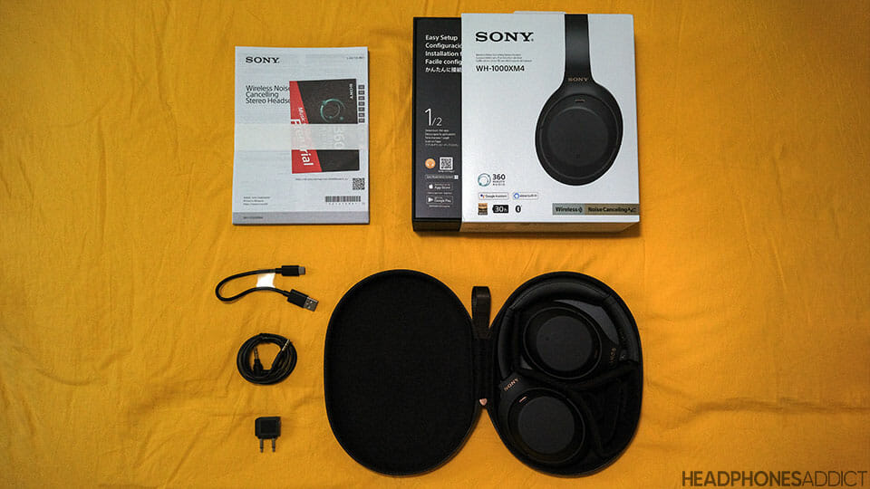 Sony WH-1000XM4 accessories