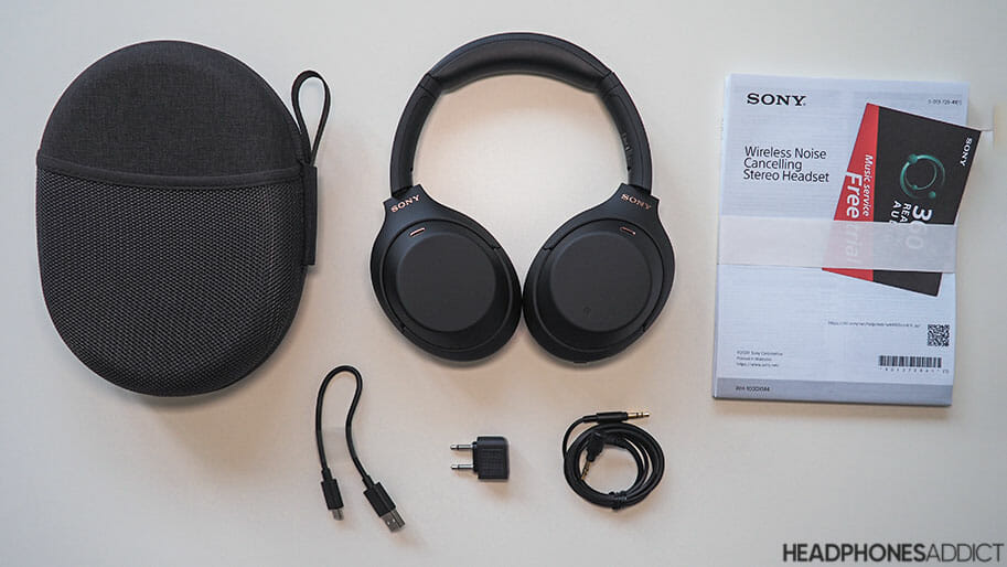 Sony WH-1000XM4 unboxed