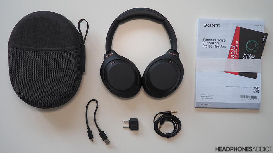 Sony WH-1000XM4 unboxed