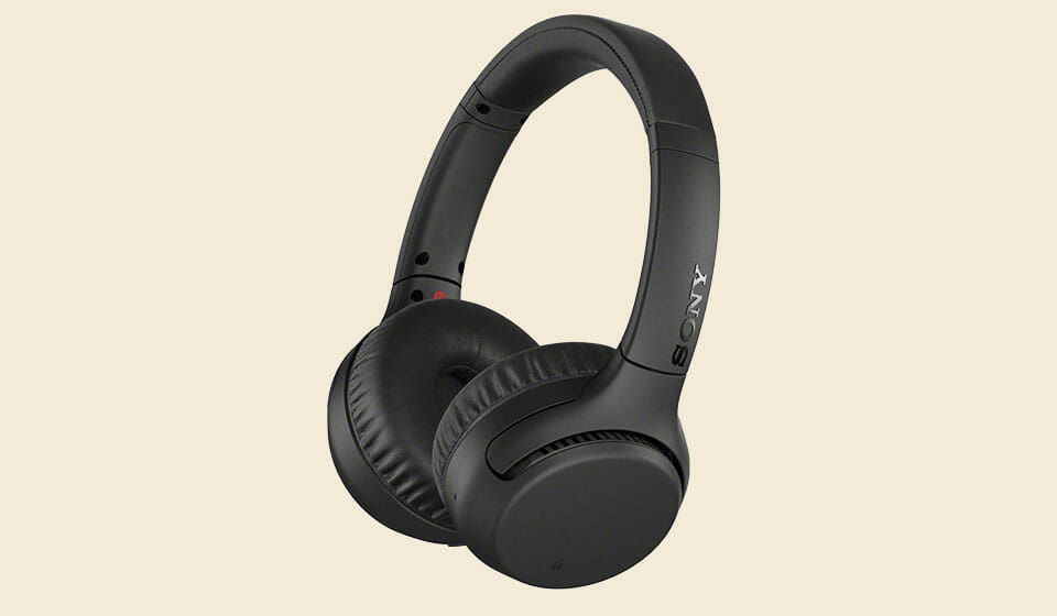 Sony WH XB700B on-ear bass headphones