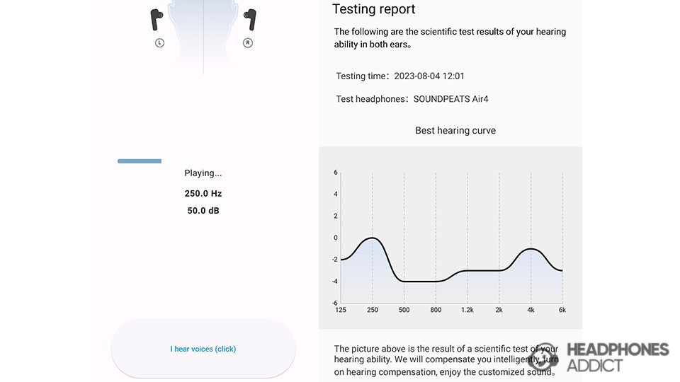 SoundPEATS Air4 Adaptive EQ