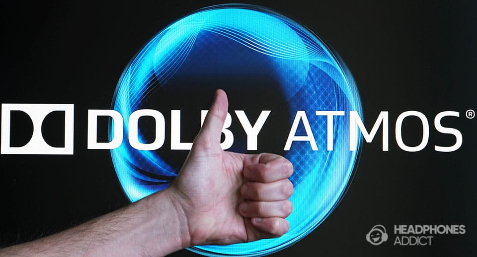 Spatial Audio Dolby Atmos recommended