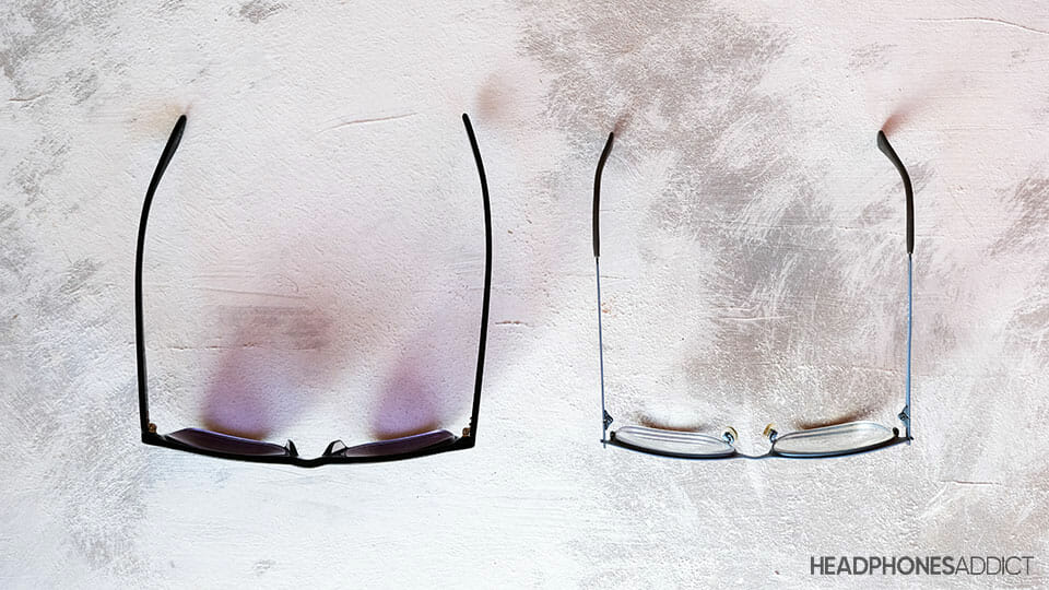 Straight or curved glasses