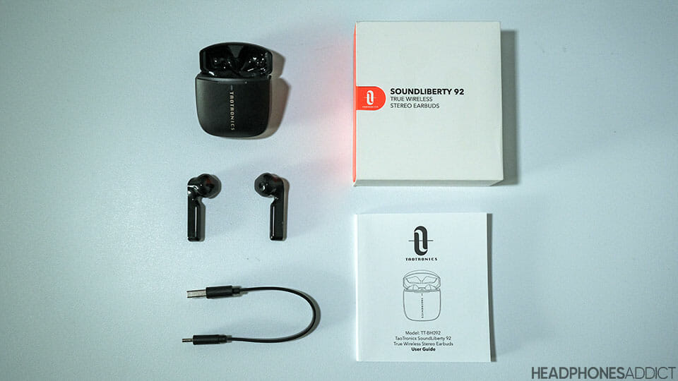 TaoTronics SoundLiberty 92 accessories