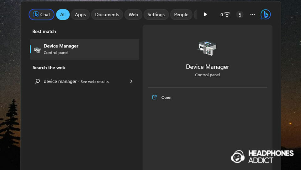 Search Device manager