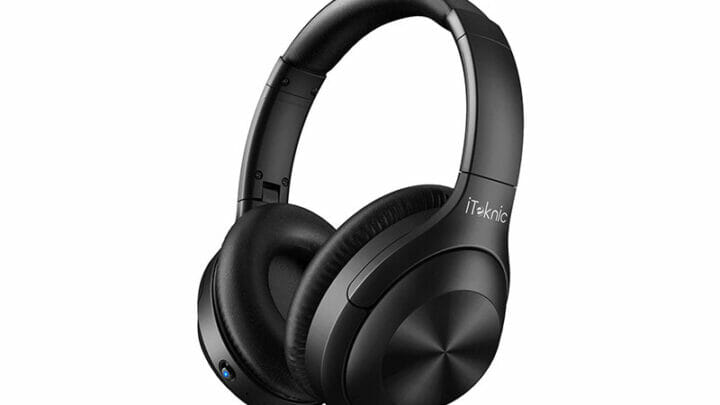 iTeknic IK-BH002 ANC black headphones