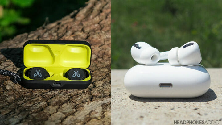 Jaybird Vista vs. Apple AirPods Pro true wireless earbuds